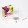 With your own hands. Creating an aromatic candle with dried flowers "grapes", a set for creativity