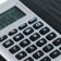 Pocket calculator, 8 - discharge, kk - 402, works from battery