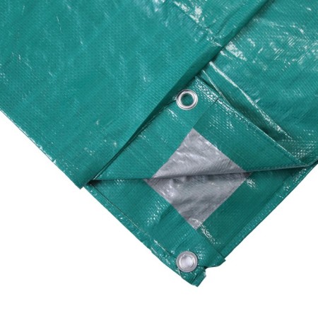 Protective tent, 8 × 4 m, density 120 g/m², UV, eyelets step 1 m, green-11