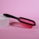 The comb is massage, wide, ventilated, 8.5 × 20.5 cm, PVC box, black/pink color