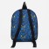 Baby backpack on lightning, external pocket, blue color