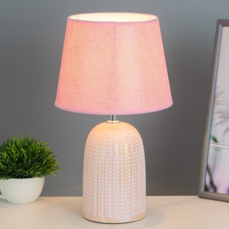 Hell lamp "Ilaria" E14 40W Pink 20x20x33 cm Risalux-1