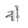 Lemark Atlantiss LM3216C shell mixer, hygienic watering can, pour 115 mm, chrome