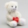 Soft toy "Happiness is you", Bear, Mix