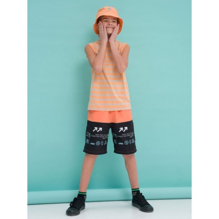 Bathing shorts for a boy, height 122 cm-4