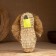 Ringing house on the bast shoes "Dear Grandmother", 13 cm, Lenon, mix