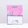 Gift package "heat and love", pink, 18 x 22.3 x 10 cm