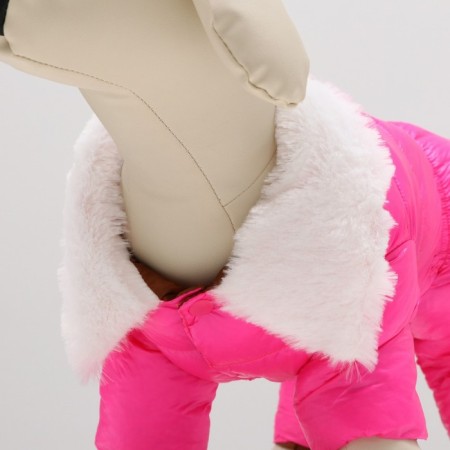 Astronaut overalls, size 10 (DS 25 cm, OG 34 cm, Osh 24 cm), pink-3
