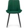 Sedal Metal Carcass Seda Metal/Velur, Black/Green 50x56x82 cm
