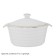 Round Lenardi salad, with a lid, d = 19 cm