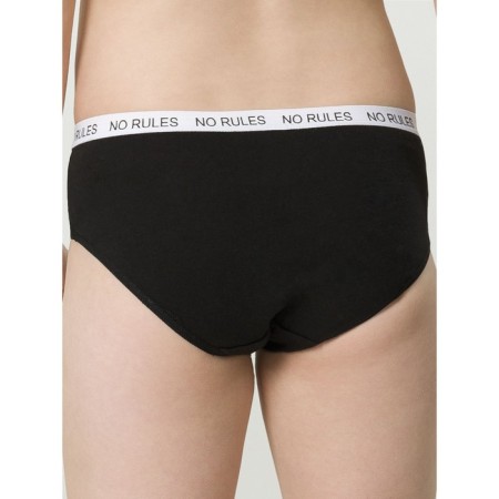 Panties for girls, height 98 cm, light gray, lilac, black, 3 pcs-6