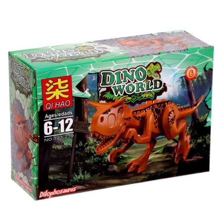 Block designer "Dinosaurs", 12 species, mix-13
