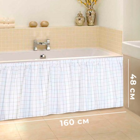 The bathroom curtain "Harmony", 150 × 48 cm, matting 186 g/m2-1
