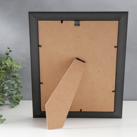 Photo frame Plastic "Mira" 21x29.7 cm, (A4) 261 black (plastic screen)-3