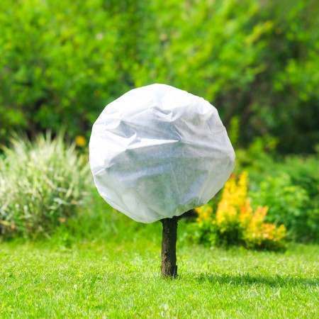 Case for plants, trapezoid on laces, 75 × 70 cm, spanbond with a UV stabilizer, density 60 g/m²-8