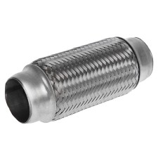 Muffler corrugation 45 × 160 mm, aluminized steel
