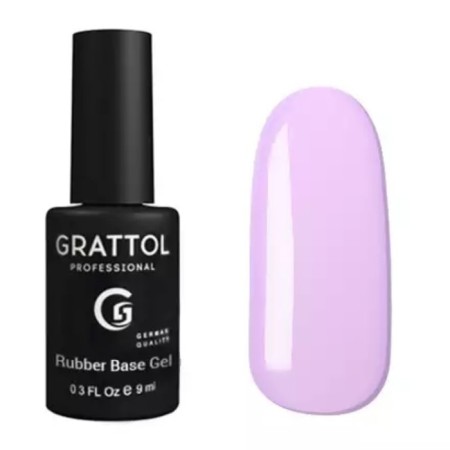 Grattol Color Gel Polish, No. 162 Piink Lavander, 9 ml