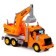 Excavator "Profi" Inertial color orange, light and sound effects