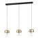 Suspended ceiling lamp Maryvilla, 3x40W E27