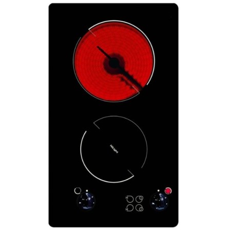 Hon surface Hansa BHCS 31116, electric, 2 burners, sensor, black