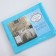 Set 1.5sp turquoise 4-1 (sheet 150x215cm, pillowcase 70x70cm) calico, 120g/m, HL100%