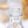 Glass bottle for sauces and oils with a metallic lid "Romb", 1 l, 9.5 × 25.5 cm