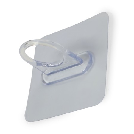Holder with an adhesive surface of the tundra, d = 25 mm, 68x68 mm, transparent-26