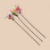 Teaser with feathers and antennae, 50 cm, mix of flowers