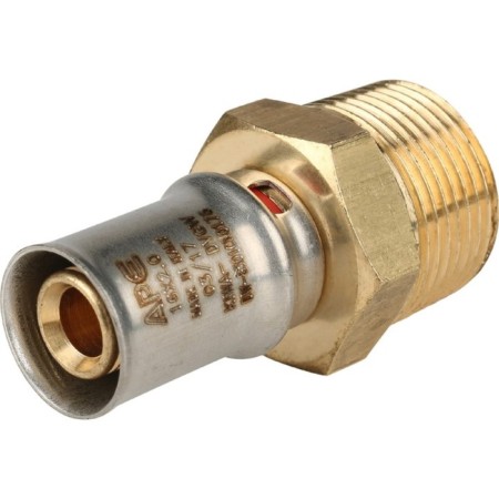 Stout SFP-0001-003416, 3/4 "x 16 mm, external threads, brass-3