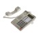 The phone Ritmix RT-495, Caller ID, single-button set, room memory, speaker, white