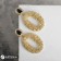 Emall Emall "Caribbean" oval, black color in gold