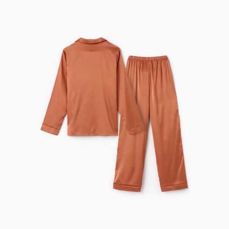 Пижама женская (рубашка и брюки) KAFTAN Terracotta р. 44-46-6
