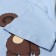 Pajama Children's kaftan Cheburashka R.28 (86-92)