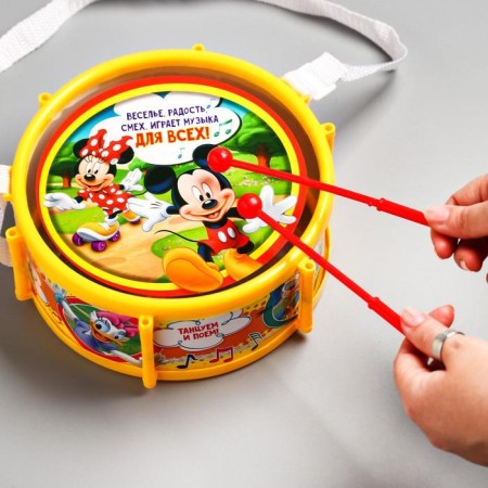 Drum "Mickey Mouse and friends: fun notes", mix-1