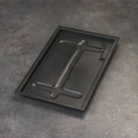 Tray for the tea ceremony, chaban, 43 x 28.5 x 5 cm, Japanese oak-4