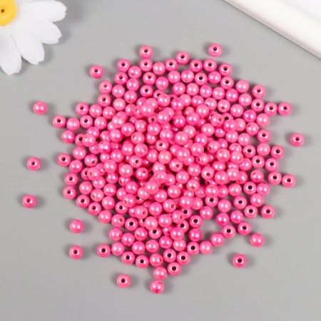 Set of beads "Pearls" D 6 mm, 250 grams, pink