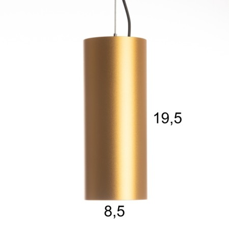 Lucas Lumber LED 10W 4000K matte gold 8x8x20-120cm-5