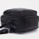 Women's backpack made of artificial leather with lightning, black color