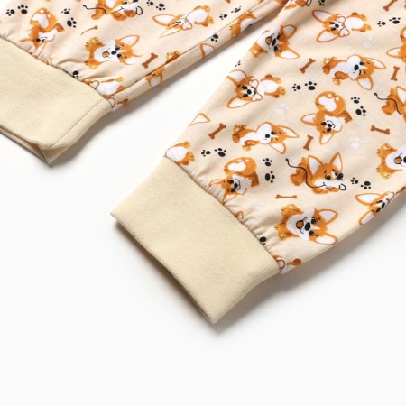 Pajama nursery, milk/corgs, height 110 cm-6