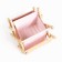 Newspaper-stand for books and magazines "Politics", 30 × 20 × 30 cm, pink