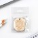 A wooden key keychain, “Mom like buttons” 3.5 x 4.5 cm