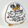 Toy anti -stress duck "on pens"