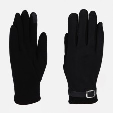 Gloves male, dimensionless, with insulation, black color
