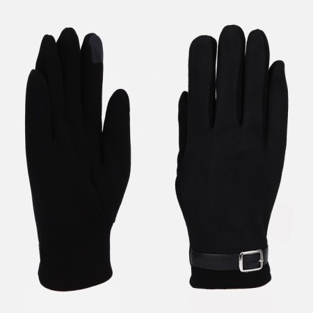 Gloves male, dimensionless, with insulation, black color