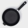 Slim cast cast iron magma, d = 26 cm, h = 6 cm, plastic handle
