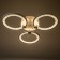 Kunayo chandelier LED 84W 3000-6500K PDU white 63.5x63.5x7.5cm