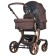 Stroller transformer Farfello Aimile Original, chocolate color