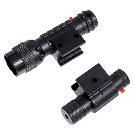 Pneumatic automatic "M4A4", with a laser and a flashlight-13
