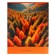 Notebook of 48 sheets in the cage "Nature", cover coated cardboard, block No. 2 (gray sheets), mix