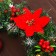 Festive wreath "New Year's carnival", 45 cm, handmade